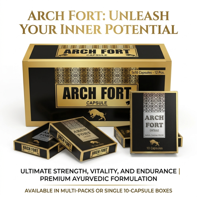 Akshay ayurved bhawan Arch Fort Capsule 120CAPSULE