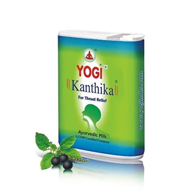 Yogi Kanthika: Throat relief pills 140TABLET(PACK OF 3)