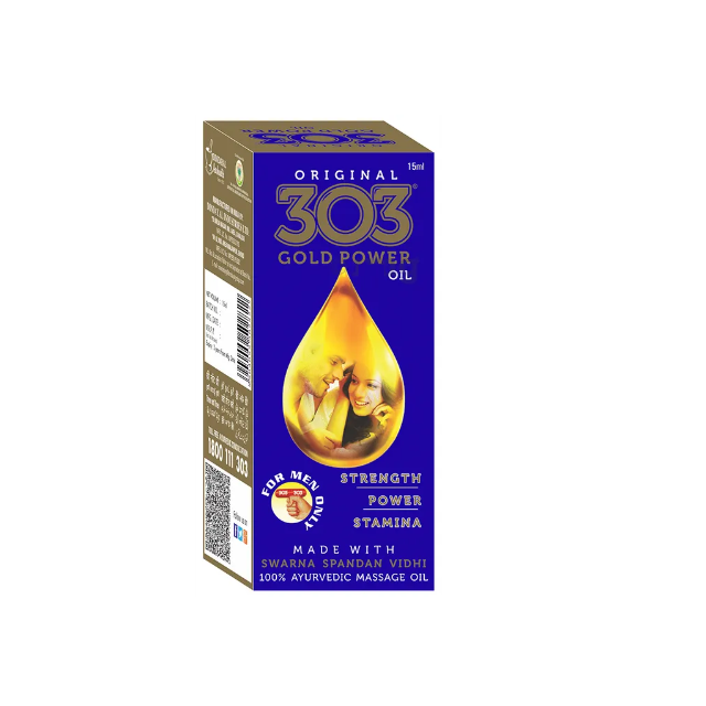 Dindayal 303 Gold Power Oil (15ML)