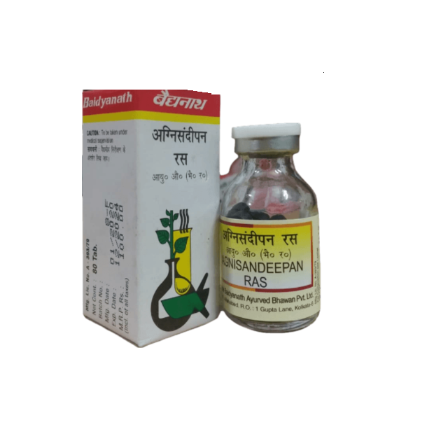 Baidyanath Agnisandeepan Ras(80Tablet)