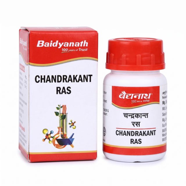 Baidyanath Chandrakant Ras (20Tablet)