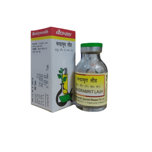 Baidyanath Chandramrit Lauh (40Tablet)