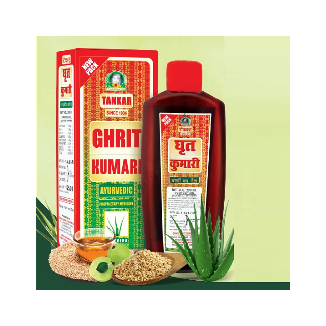 Tankar Ghrit Kumari Hair Oil