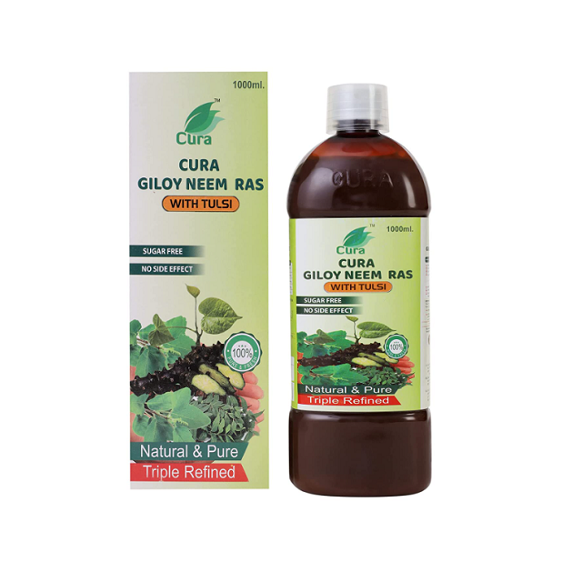 Cura Giloy Neem Ras With Tulsi