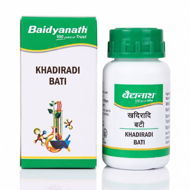 Baidyanath Khadiradi Bati