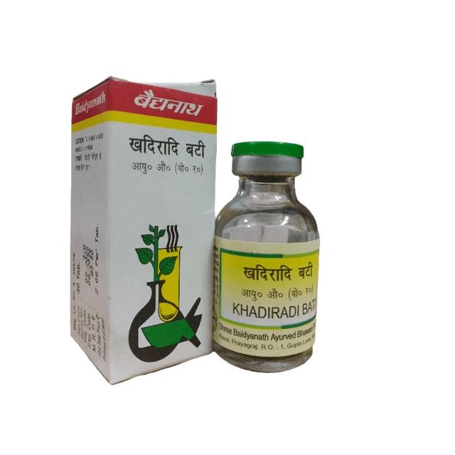 Baidyanath Khadiradi Bati