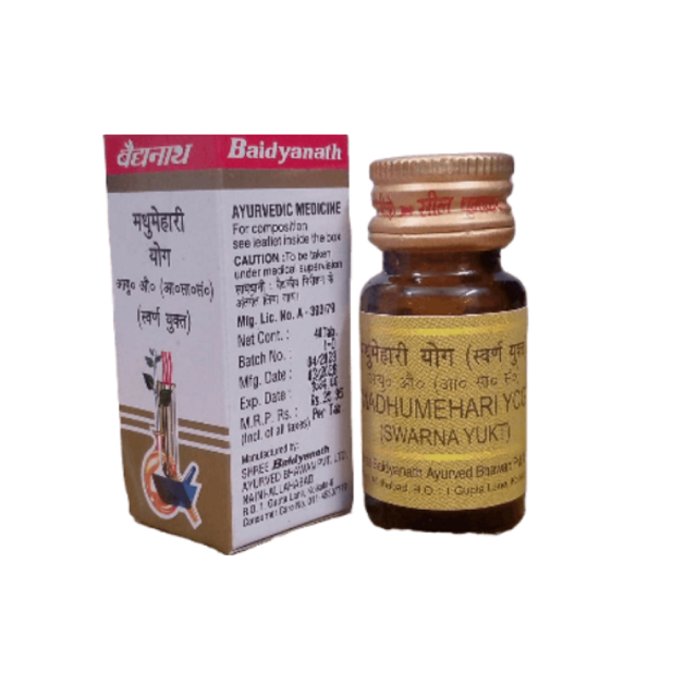 Baidyanath Madhumehari Yog (Swarna Yukt)