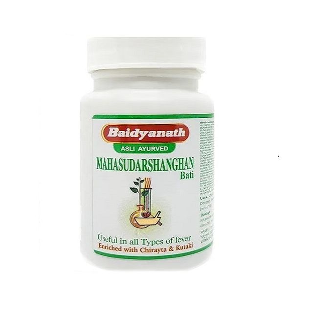 Baidyanath Mahasudarshanghan Bati (Jhansi) 40 Tablets