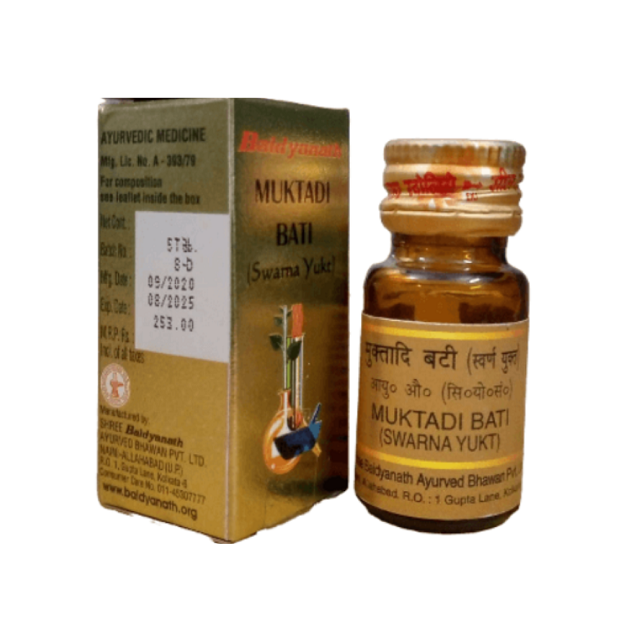 Baidyanath Muktadi Bati (Swarna Yukt)