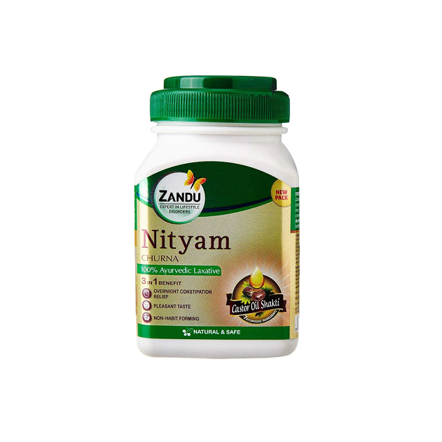 Zandu Nityam Laxative Churna | Eases Constipation 100GRAM(pack of 3)
