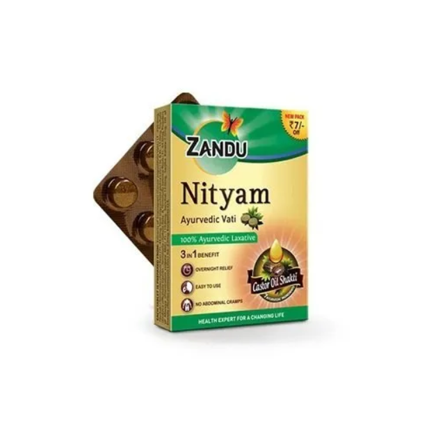 Zandu Nityam Tablet 10 Tablets Pack of 12