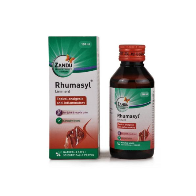 Zandu Ayurveda Zandu Rhumasyl Oil (Liniment)-100ML(PACK OF 2)