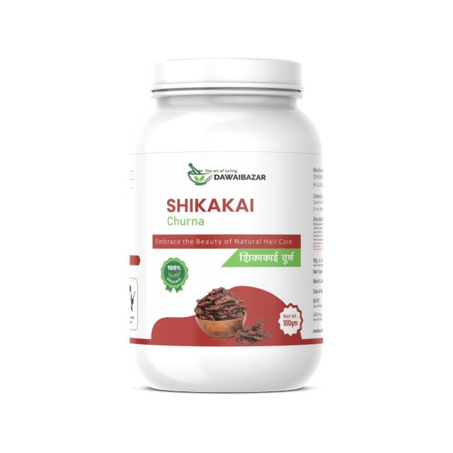 Dawaibazar Shikakai Churna, 100% Organic, Natural Hair Care Powder
