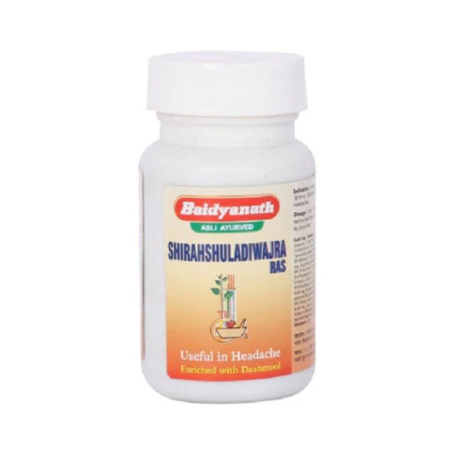 Baidyanath Shirahshuladiwajra Ras (Jhansi) 40 Tablets