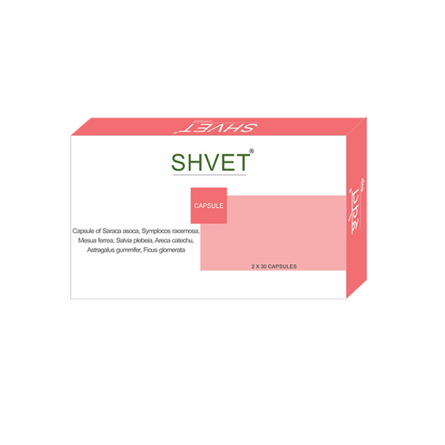 Shree Dhanwantri Shvet Capsule (5*2*30C)
