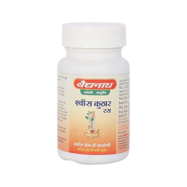 Baidyanath Shwas Kuthar Ras (jhansi) 80 Tablet
