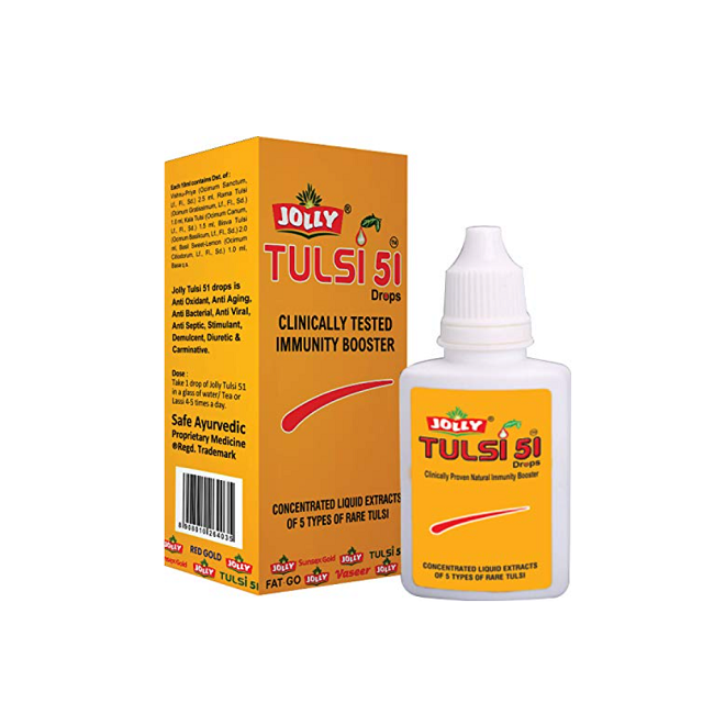 Jolly Tulsi 51 Drops